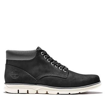 Timberland Bradstreet Kožené - Cierne Chukka Cizmy Panske, T0031SK